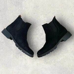 Sam Edelman Women's Jaclyn Round Toe Suede Booties Sz 9